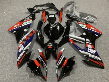Red Blue Glossy Black 2017-2018 BMW S1000RR Motorcycle Fairings