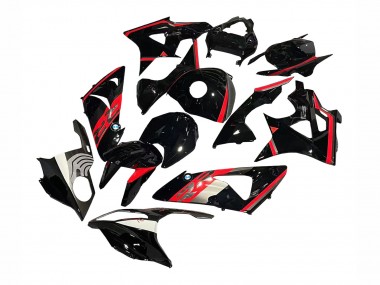 Red Glossy Black 2009-2014 BMW S1000RR Motorcycle Fairing