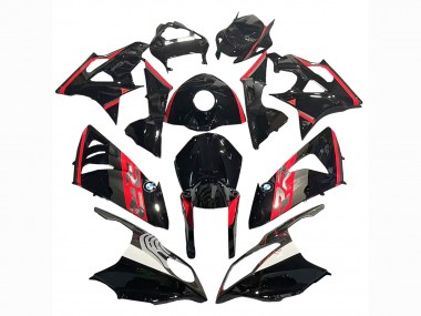 Red Glossy Black 2009-2014 BMW S1000RR Motorcycle Fairing