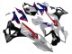 White Red Blue Glossy Black 2009-2014 BMW S1000RR Abs Fairings