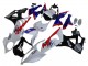 White Red Blue Glossy Black 2009-2014 BMW S1000RR Abs Fairings