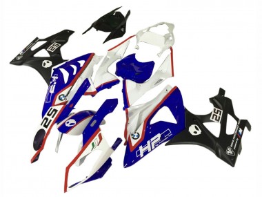 White Red Blue Black HP 2009-2014 BMW S1000RR Motorbike Fairings
