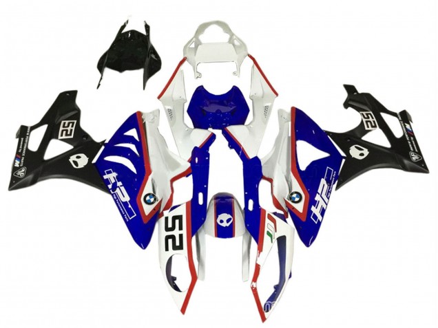 White Red Blue Black HP 2009-2014 BMW S1000RR Motorbike Fairings