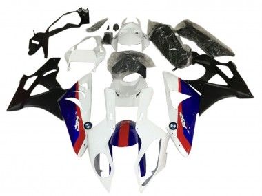 White Red Blue Black 2009-2014 BMW S1000RR Motorcycle Fairings