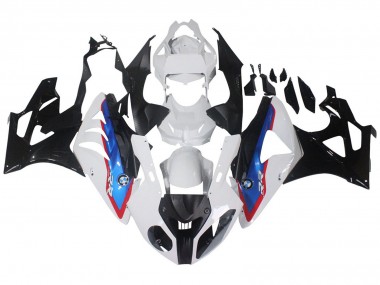 White Red Blue Glossy Black HP Becker Carbon 2009-2014 BMW S1000RR Motorcycle Fairings