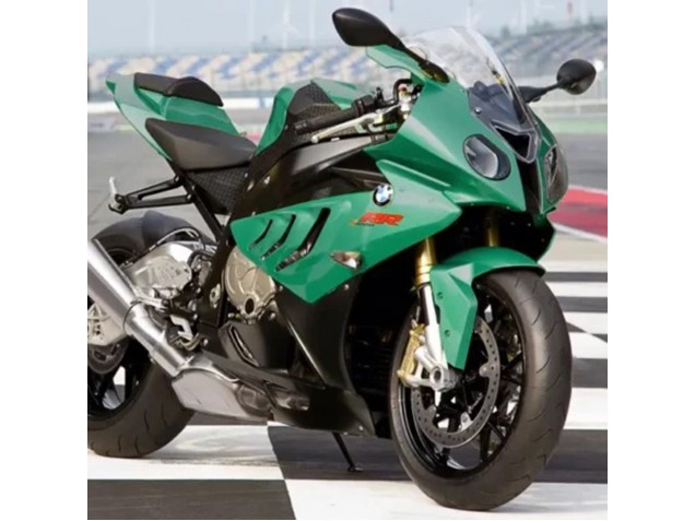 Green Red Black 2009-2014 BMW S1000RR Motorcycle Fairings