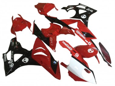 Red White Glossy Black 2009-2014 BMW S1000RR Motorcycle Fairings
