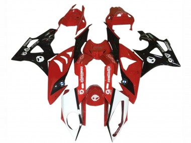 Red White Glossy Black 2009-2014 BMW S1000RR Motorcycle Fairings