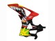 Red Blue Yellow Shark 2009-2014 BMW S1000RR Motorcycle Fairings