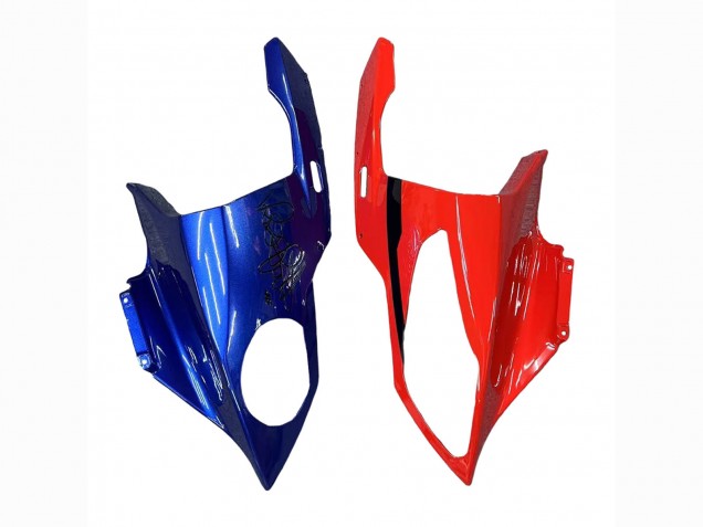 Red Blue Yellow Shark 2009-2014 BMW S1000RR Motorcycle Fairings