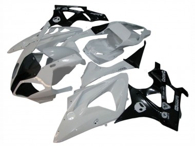 White Glossy Black 2009-2014 BMW S1000RR Motorcycle Fairings