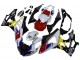 White Red Yellow Black Castrol 2009-2014 BMW S1000RR Motorcycle Fairings