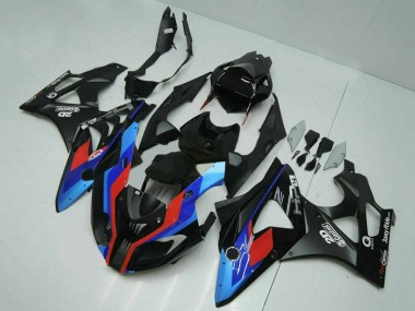 Blue Red Matte Black Castrol 2009-2014 BMW S1000RR Motorcycle Fairings