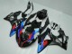 Blue Red Matte Black Castrol 2009-2014 BMW S1000RR Motorcycle Fairings