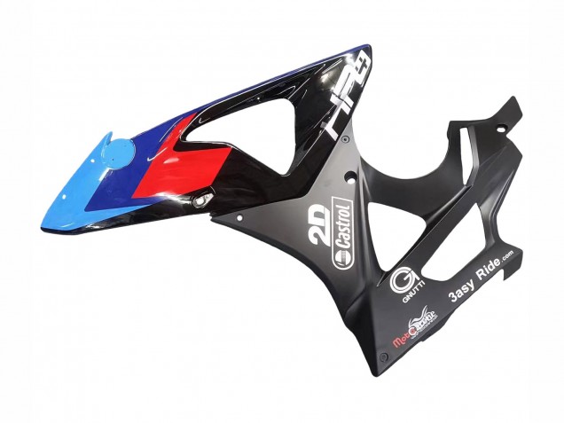 Blue Red Matte Black Castrol 2009-2014 BMW S1000RR Motorcycle Fairings