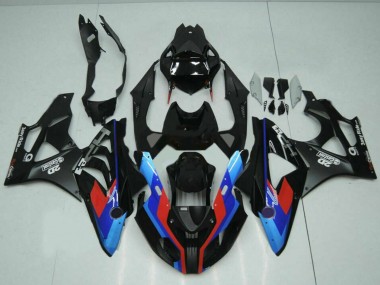 Blue Red Matte Black Castrol 2009-2014 BMW S1000RR Motorcycle Fairings
