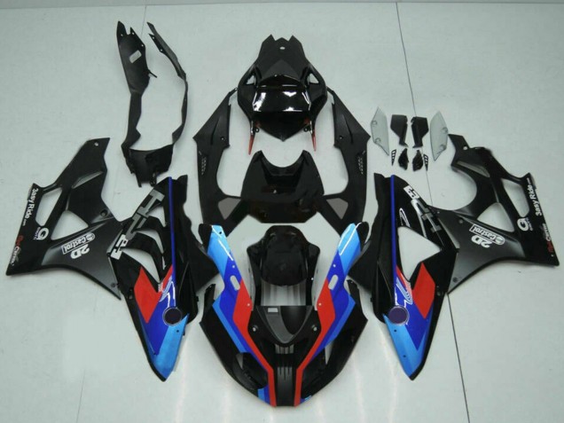 Blue Red Matte Black Castrol 2009-2014 BMW S1000RR Motorcycle Fairings