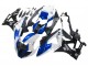 White Blue Glossy Black Castrol 2009-2014 BMW S1000RR Motorcycle Fairings