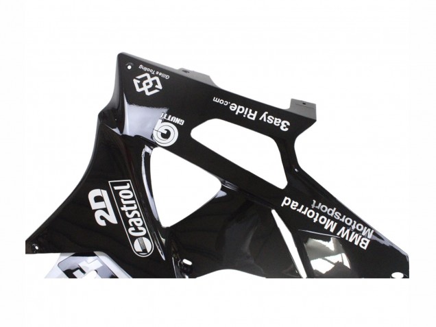 White Blue Glossy Black Castrol 2009-2014 BMW S1000RR Motorcycle Fairings