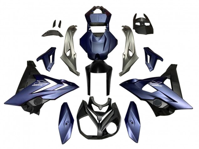 Matte Dark Blue 2014-2016 BMW S1000R Motorcycle Fairings