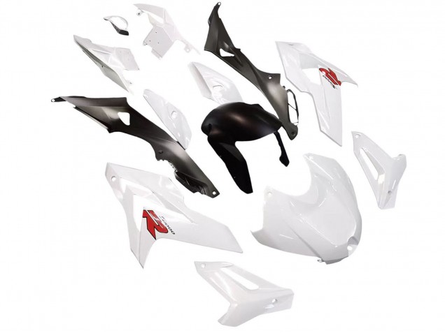 White 2014-2016 BMW S1000R Motorcycle Fairings
