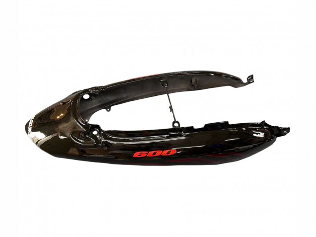 Glossy Black Red Flame 2004-2006 Suzuki GSX600F/GSX750F Motorcycle Fairings