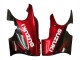 Glossy Black Red Flame 2004-2006 Suzuki GSX600F/GSX750F Motorcycle Fairings
