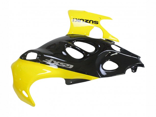 Glossy Black Yellow 2004-2006 Suzuki GSX600F/GSX750F Motorcycle Fairings