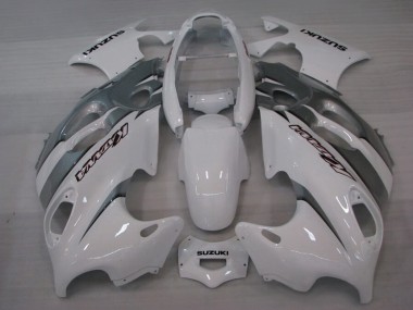 White 2004-2006 Suzuki GSX600F/GSX750F Motorcycle Fairings