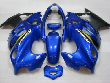 Blue Yellow Matte Black Katana 2004-2006 Suzuki GSX600F/GSX750F Motorcycle Fairings