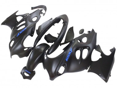 Matte Black with Blue Logo 2004-2006 Suzuki GSX600F/GSX750F Motorcycle Fairings