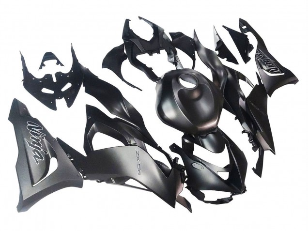 Matte Black 2023-2025 Kawasaki ZX6R Motorcycle Fairing