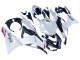 Pearl White Black Red 2023-2025 Kawasaki ZX6R Motorcycle Fairings