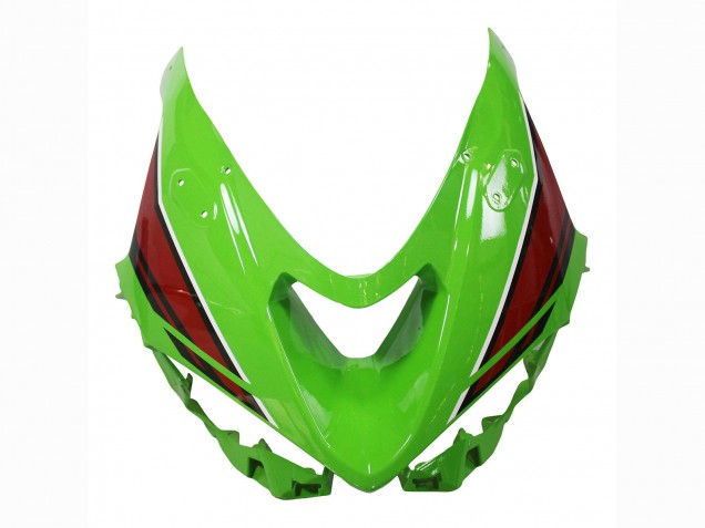 Green Black 2023-2025 Kawasaki ZX6R Motorcycle Fairings