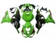 Green Black 2023-2025 Kawasaki ZX6R Motorcycle Fairings
