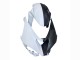 Black White with Flower 2023-2025 Kawasaki ZX6R Motorcycle Fairings