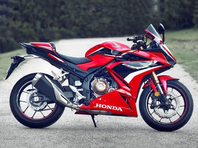 Red White Black 2022-2023 Honda CBR500R Motorcycle Fairing