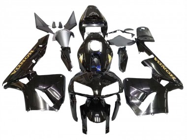 Black with Gold Logo 2005-2006 Honda CBR600RR Motorcycle Fairings