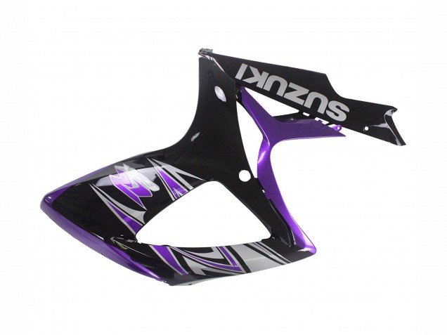 Purple Glossy Black 2006-2007 Suzuki GSXR 600 / GSXR 750 Motorcycle Fairing Kits