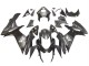 Matte Black Glossy Black White Decal 2011-2024 Suzuki GSXR 600 / GSXR 750 Motorcycle Fairings