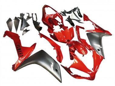 Red Matte Black 2007-2008 Yamaha YZF 1000 R1 Motorcycle Fairing