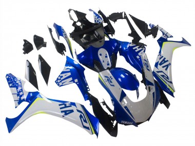 White Blue Neon Yellow Glossy Black 2020-2025 Yamaha YZF 1000 R1 Motorcycle Fairings