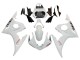 White 2006-2009 Yamaha YZF R6S Motorcycle Fairing Kits