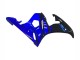 Blue Glossy Black 2006-2009 Yamaha YZF R6S Motorcycle Fairings