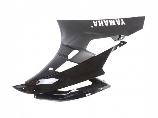 Glossy Black Matte Black 2006-2007 Yamaha YZF 600 R6 Motorcycle Fairings