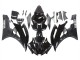 Glossy Black Matte Black 2006-2007 Yamaha YZF 600 R6 Motorcycle Fairings