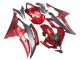Red Grey 2008-2016 Yamaha YZF 600 R6 Motorcycle Fairings