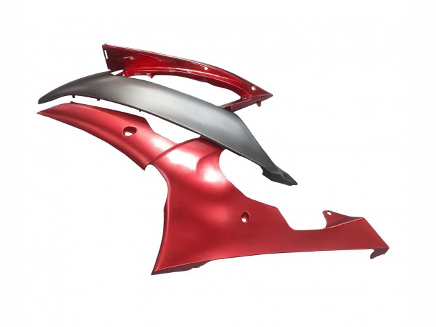 Red Grey 2008-2016 Yamaha YZF 600 R6 Motorcycle Fairings