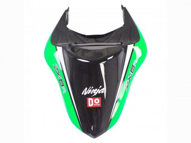 Green Red 2007-2008 Kawasaki ZX6R Motorcycle Fairings