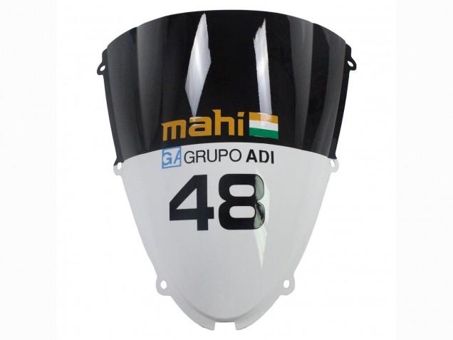 Green Red 2007-2008 Kawasaki ZX6R Motorcycle Fairings